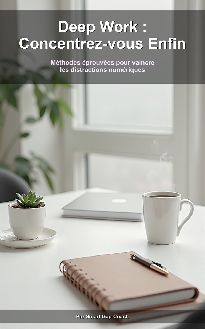 Couverture Deep Work : Concentrez-vous Enfin